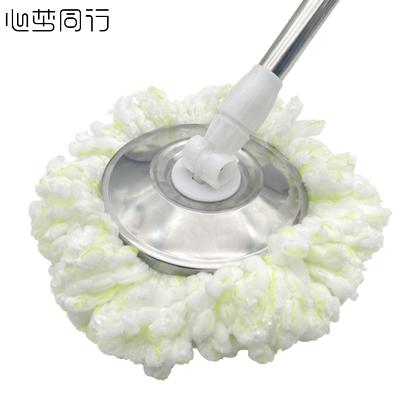 锦创天诚 旋转拖把头通用圆形拖布替换头/个高清大图