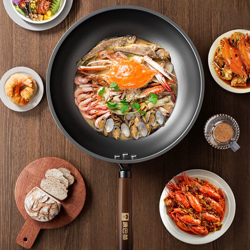 康巴赫无涂层深氮真不锈32cm[无盖]图片