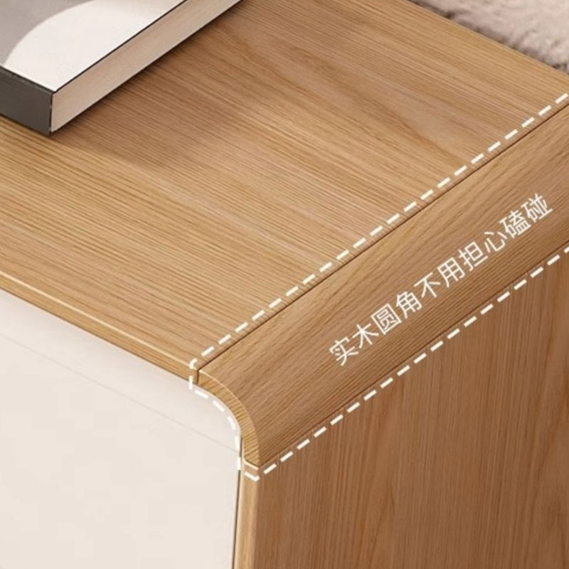 宜掌柜 实木餐边柜 50*35*105cm 个高清大图