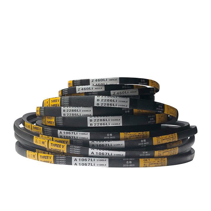 史丹利 动力传动橡胶工业皮带 包布V带D型三角带 B3454图片