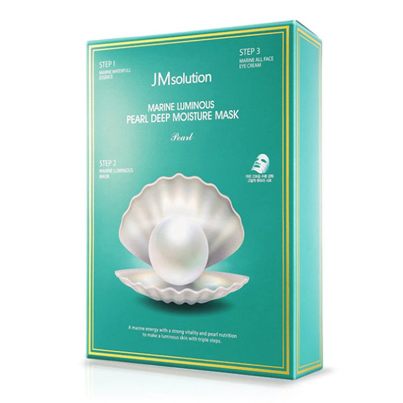 肌司研 JMsolution海洋珍珠保湿面膜三部曲30g*10片 三盒特惠装(韩国进口 JM 珍珠面膜 深层补水润肤)