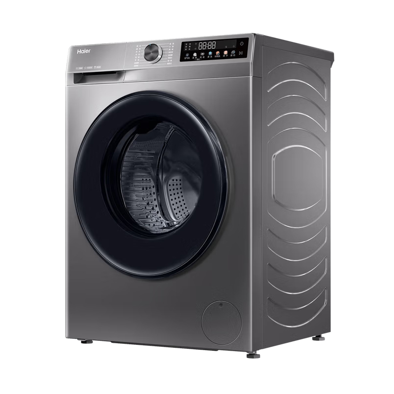 海尔(Haier)滚筒10KG除螨洗超薄平嵌变频一级能效洗烘一体机六维减震XQG100-H507S高清大图
