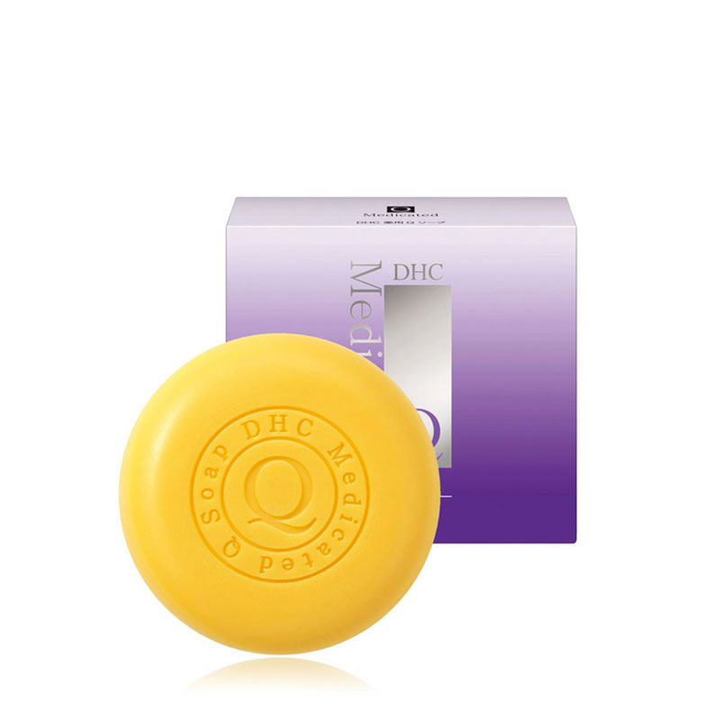DHC 辅酶精萃洁面皂100g洗脸皂补水保湿洁面滋润紧致弹力泡沫洗颜洗面
