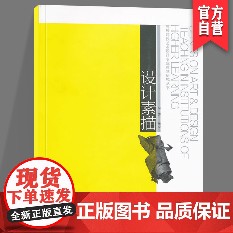 正版 设计素描高等院校艺术设计专业教学研究丛书 胡专一著湖南美术出版社高清大图
