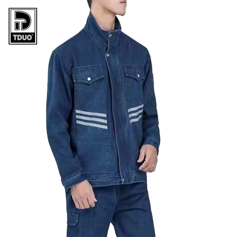 Tduo牛仔工作服套装D28 套高清大图