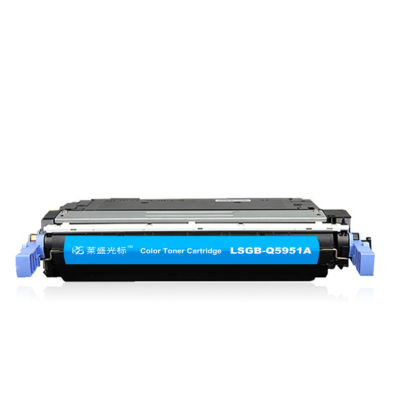 莱盛光标 LSGB-Q5951A彩色墨粉盒 用于HP CLJ-4700系列打印机耗材 蓝色