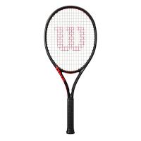 WilsonCLASH系列全新V网球拍碳纤维硬地场专业拍框灵活耐用 Black_×_Red