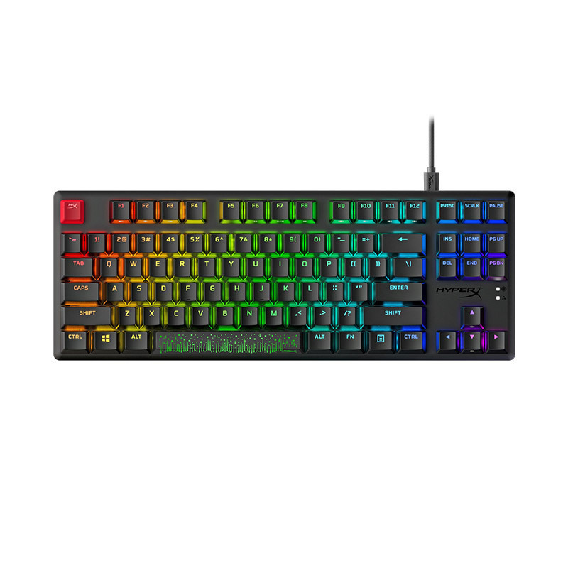 极度未知(HyperX) 阿洛伊 Origins Core起源PBT竞技升级版RGB游戏机械键盘87键水轴 原金士顿