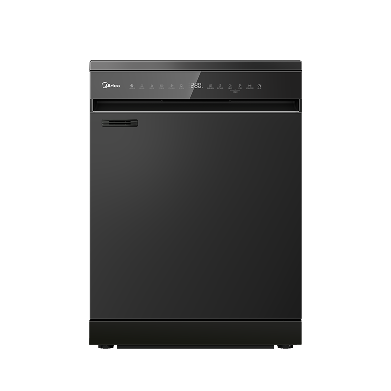 美的[新国标一级水效]RX600Ultra全嵌入式洗碗机家用全自动 18套大容量105℃热风烘干四星单独消毒一级水效高清大图