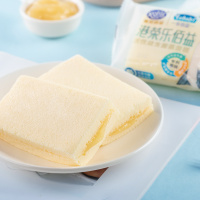 港荣蒸蛋糕益生菌原味700g 苏宁自营零食整箱宿舍耐吃营养早餐糕点小面包
