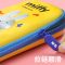 晨光笔袋防水多功能卡通文具盒铅笔盒EVA大容量ins日系女孩小学生 3D丑小鸭EVA款[橙色