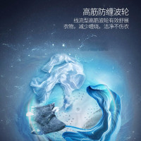 奥克斯洗衣机洗+脱5KG半自动大容量双缸双桶家用租房波轮小型迷你