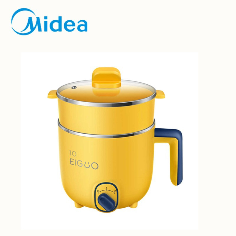 美的(Midea)电煮锅 DY16E211 电火锅 小煮锅多功能电热锅 学生宿舍煮面锅迷你锅