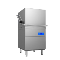 乐创(lecon)商用洗碗机 揭盖式自动化大型酒店食堂刷碗机 LC-J-HD60