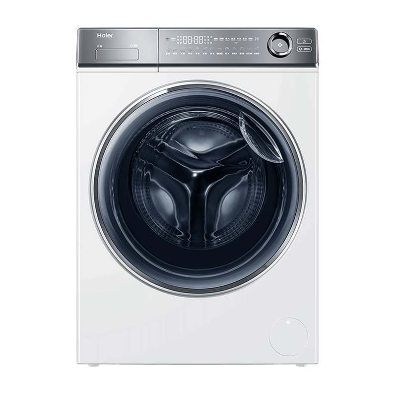 海尔(Haier)云溪冠军版376白洗烘套装 10KG滚筒洗衣机+双擎热泵烘干机 超薄全嵌 376W+376W