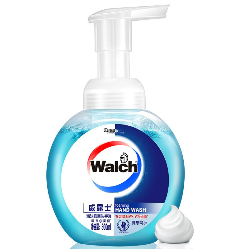威露士(Walch)健康泡沫洗手液300ml 有效抑菌