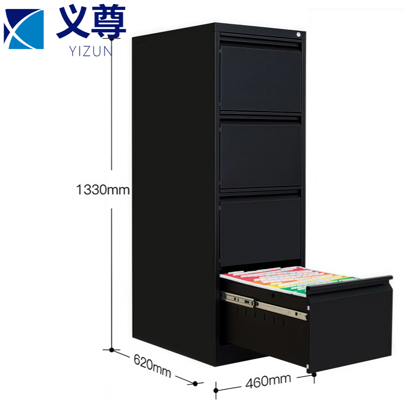义尊 档案柜 4斗 台高清大图