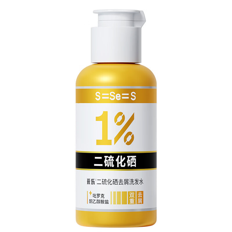 采乐1%二硫化硒去屑洗发水(双重去屑)-40ml