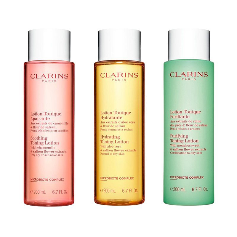 CLARINS娇韵诗 舒润化妆水(橙水)200ml 舒缓柔肤水橙水补水保湿 二次清洁爽肤水干性与敏感肌肤适用