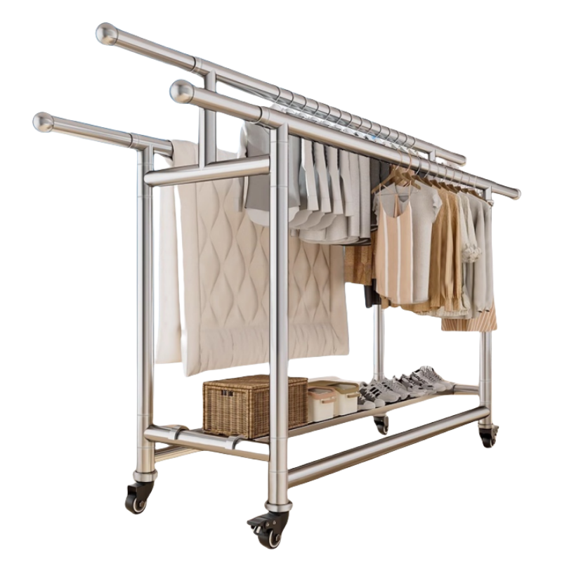 攸形 晾衣架高清大图