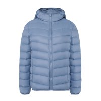鸭鸭2023秋冬新款女士轻薄羽绒服时尚短款轻型保暖鸭绒连帽外套