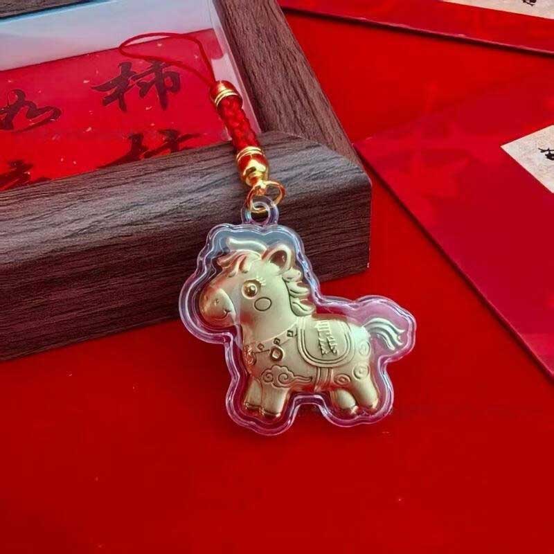 玟书 卡通创意挂件挂饰 卡通小马-马上有钱高清大图