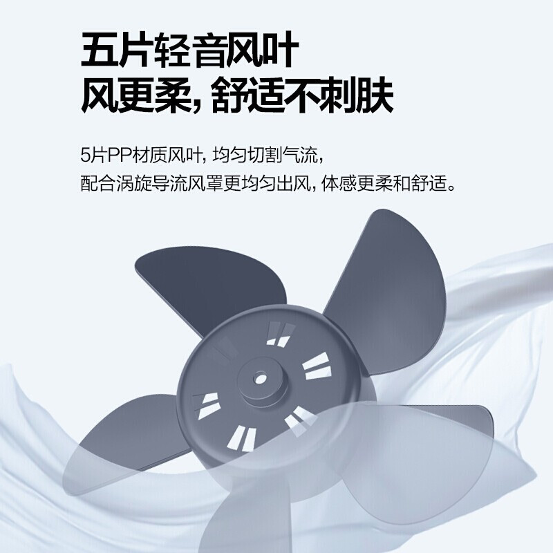美的风扇(Midea)KYT30-15AW 台式转页扇电风扇鸿运扇台式学生宿舍家用转页扇落地扇