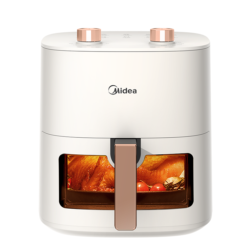 美的 MF-KZE503D8 空气炸锅 5L高清大图