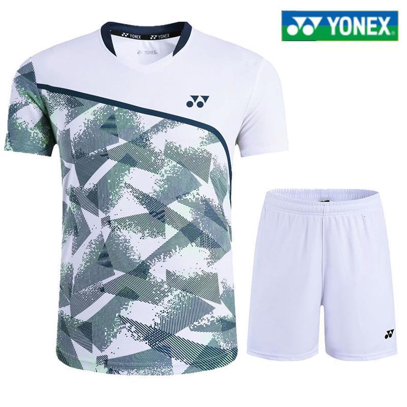 新款羽毛球服套装男女款短袖运动服吸汗透气速干比赛乒乓球服图片
