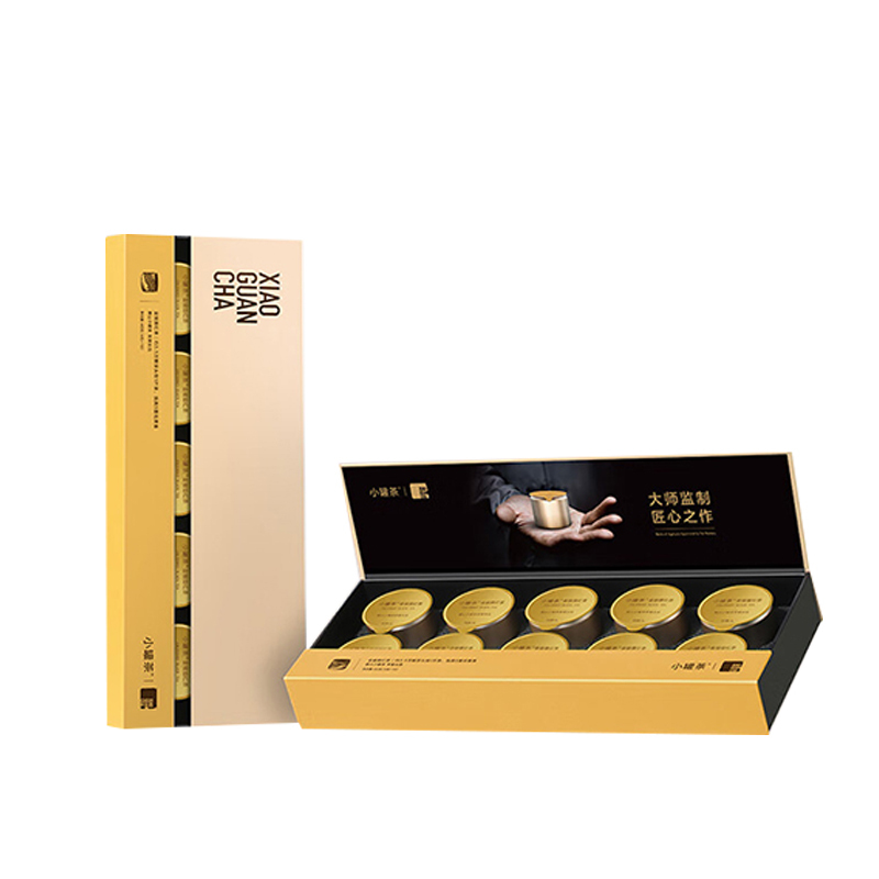 小罐茶(XIAO GUAN TEA) 金罐系列 金骏眉特级红茶 40g(4g*10) (单位:盒)