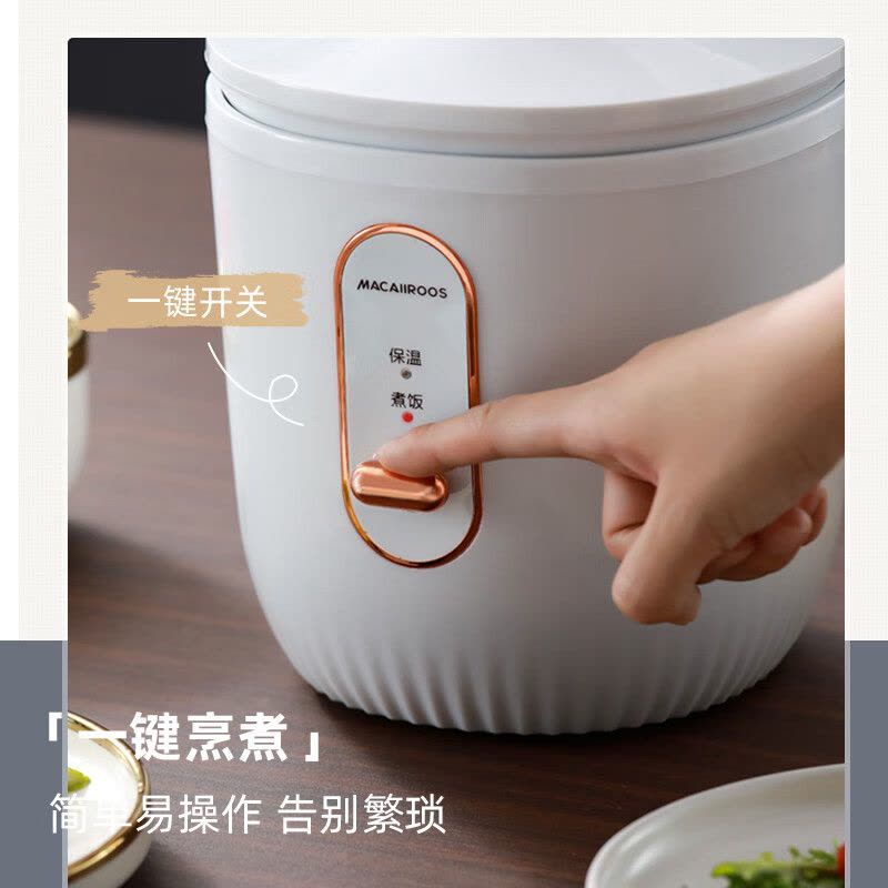 迈卡罗(MACAIIROOS)MC-PB065豆浆机迷你家用小型破壁机1-2人榨汁机免过滤料理机果汁机全自动可预约图片