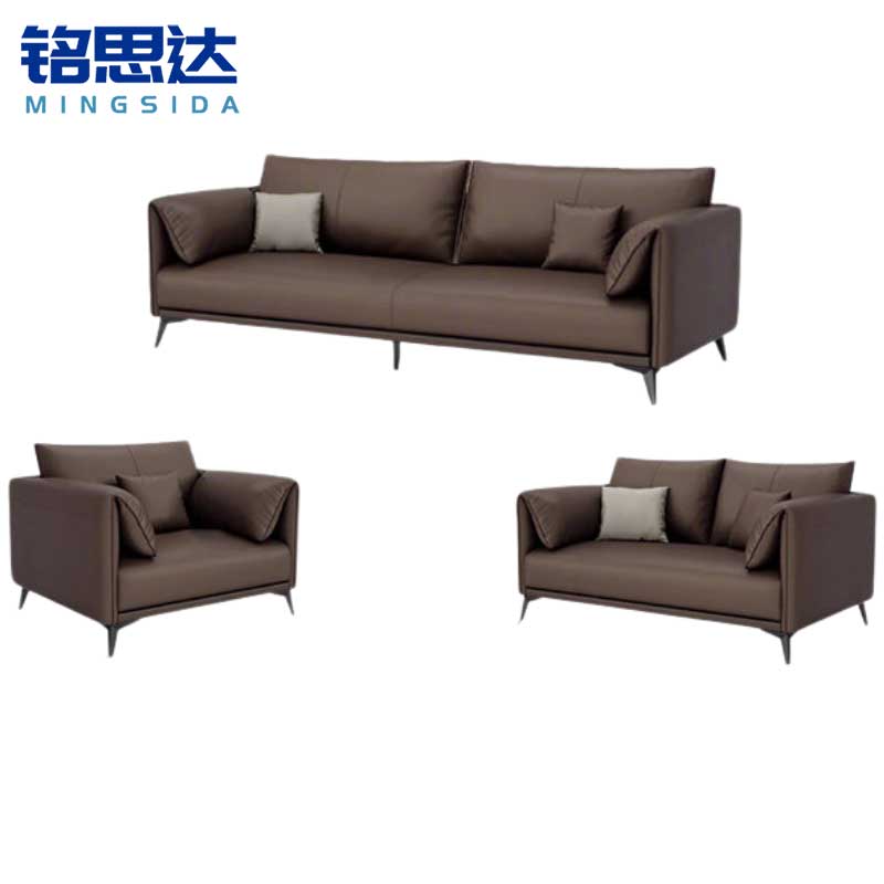 铭思达皮艺沙发1+2+3套高清大图