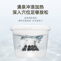 蓓慈(beici)足浴器BZ305D1+BW507足浴包*2泡脚桶全自动电动加热家用脚动滚轮按摩洗脚盆