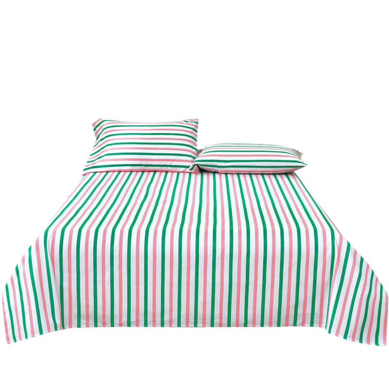 天琴床品三件套200*230cm柔软舒适贴身亲肤夏日笙歌粗布TQ-S66高清大图