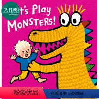 [正版]Maisy同作者LucyCousins新作 Let’s Play Monsters! 我们来当怪兽吧 英文原版