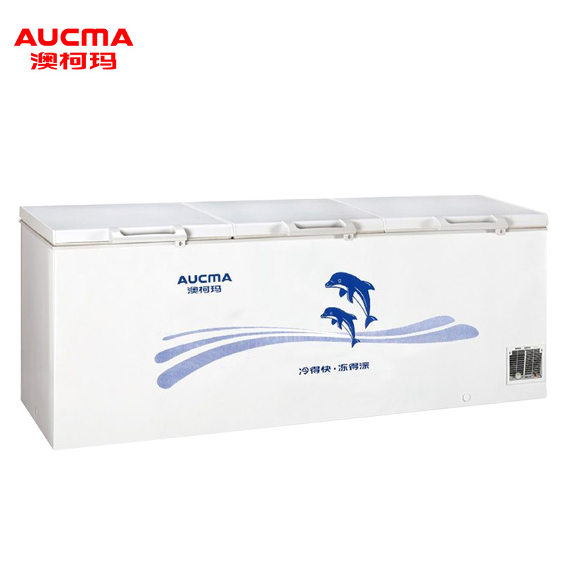 澳柯玛(Aucma) BC/BD-1207TC 1207升卧式大冰柜 单温一室冷冻冷藏转换冷柜