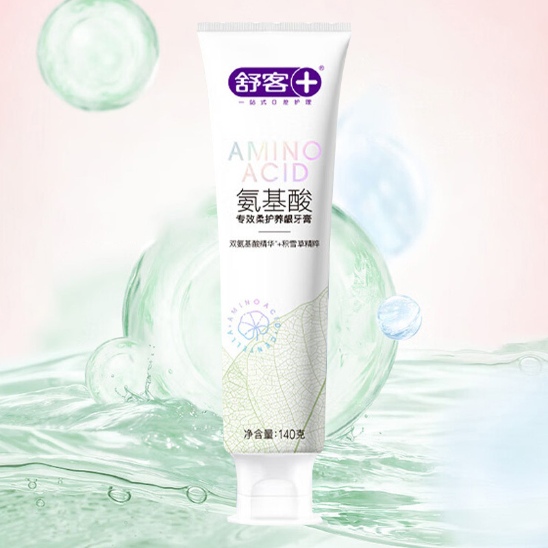 舒客牙膏初秋悠菊140g氨基酸专效柔护养龈ZHS-AJS002-25高清大图