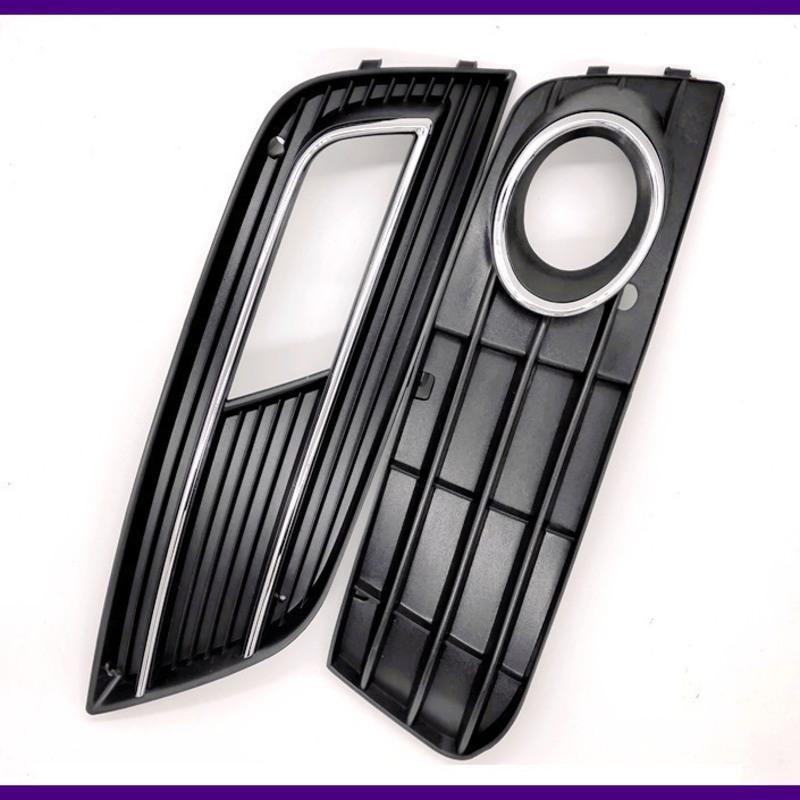 奥迪q5a4la5a3a8q7q3a6l雾灯框前保险杠通风格栅雾灯罩下中网a6l0508