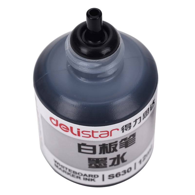 得力白板笔墨水S630 12ML 黑色