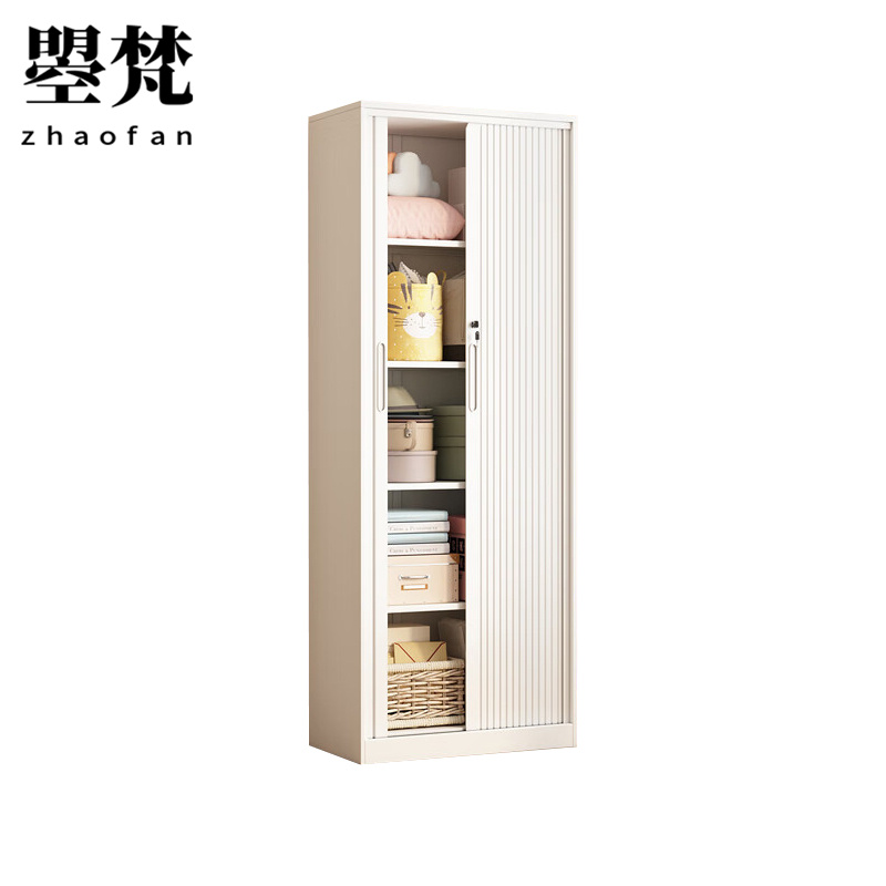 曌梵卷门储物柜1800*600*400mm台高清大图