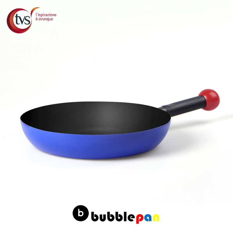 TVS意大利进口锅具煎锅平底锅bubble pan纪念款不粘锅28cm燃气炉适用