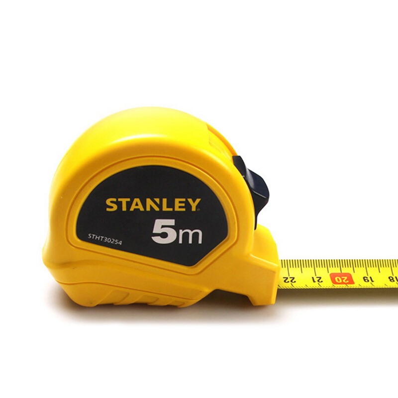 史丹利/STANLEY 公制易定钢卷尺5m 测量尺子米尺盒尺木工绘图制图测量计算 STHT30254-8-23