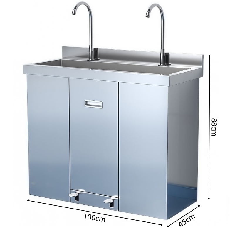 豫龙都 单水槽脚踏龙头个