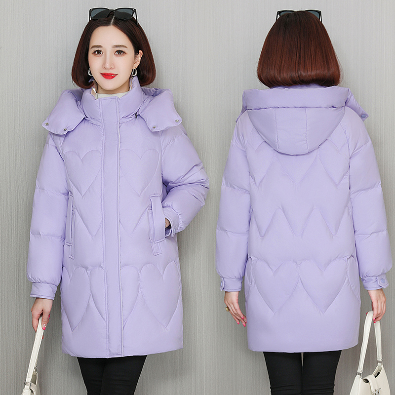 免费试穿 新款冬季雪中鹅羽绒服女新中长款小个子连帽时尚休闲白鸭绒品牌外套羽绒服女冬季中长款时尚连帽洋气修身大码外套 2133小熊款黑色 L（只有2133款有L）