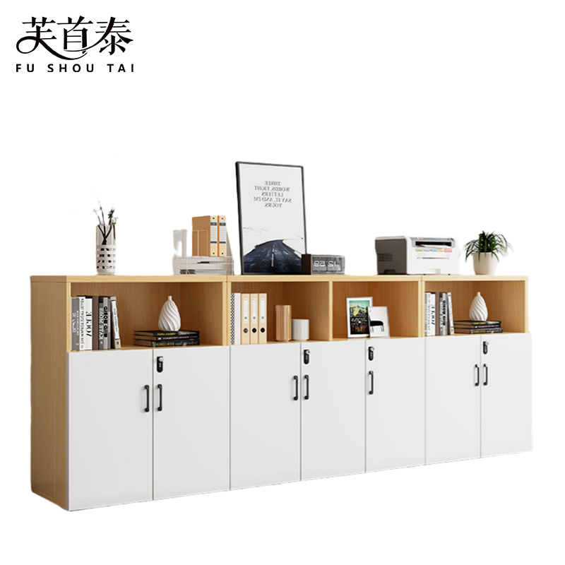 芙首泰矮柜七门柜280*40*109cm台高清大图