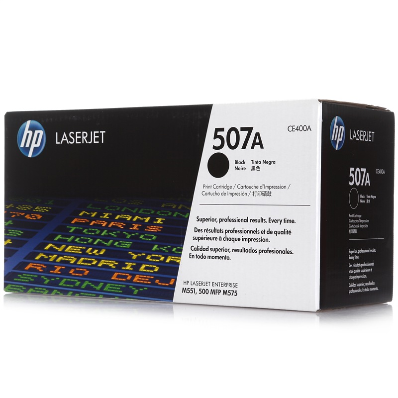 惠普(HP) CE400A 507A 黑色硒鼓(适用M551n/xh/dn M575dn/f/c/Pro M570dw)高清大图