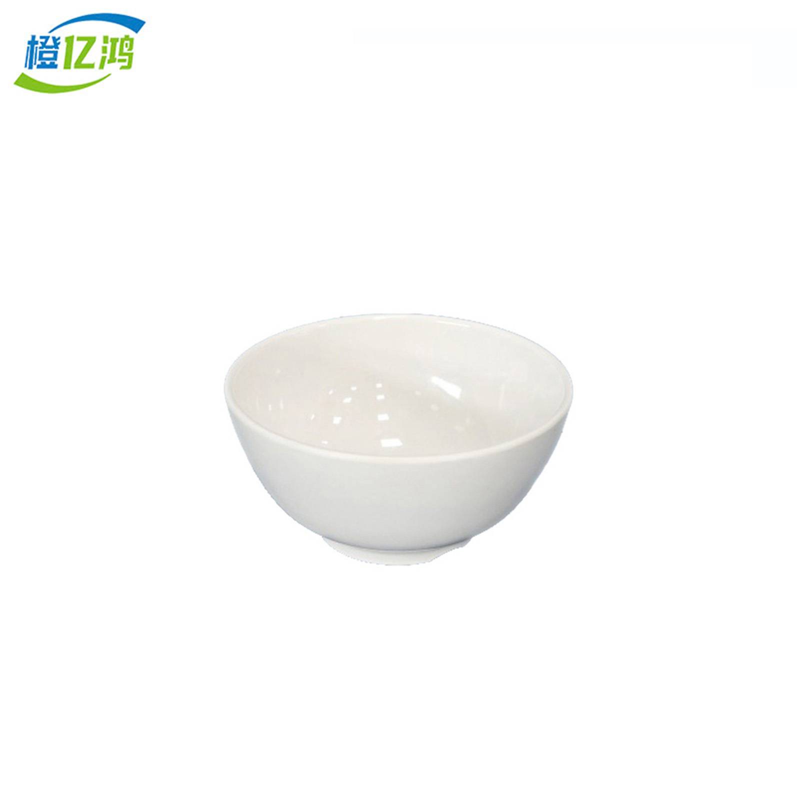 橙亿鸿 密胺直口饭碗 5英寸直径12.7cm 个 5英寸直径12.7cm