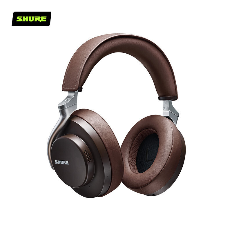 SHURE/舒尔AONIC50降噪耳机无线降噪蓝牙耳机头戴式主动降噪 棕色