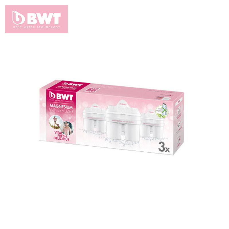 德国BWT倍世 3pcs过滤滤芯 便携式 过滤水壶 净水器 净水杯 阻垢通用滤芯 3只装高清大图