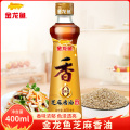 金龙鱼芝麻油400ml/瓶 香油纯正芝麻油小磨香油凉拌火锅炒菜香油压榨金龙鱼香油 调味品